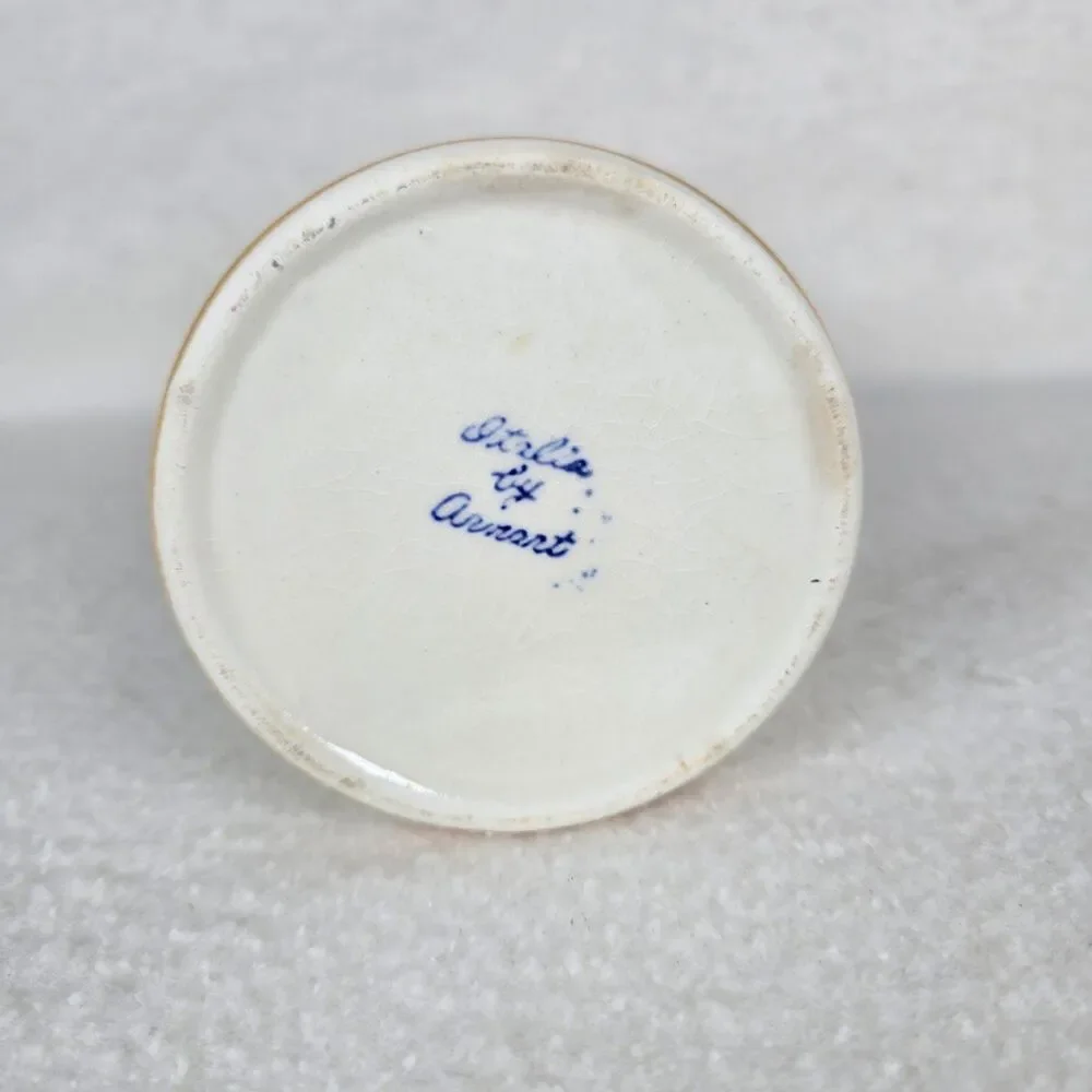 Vintage Coffee Container Canister Italia by Arnart Japan No Lid
